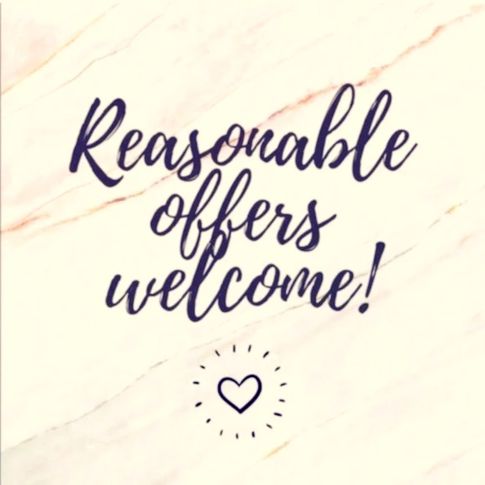 Reasonable Offers Welcome Sign